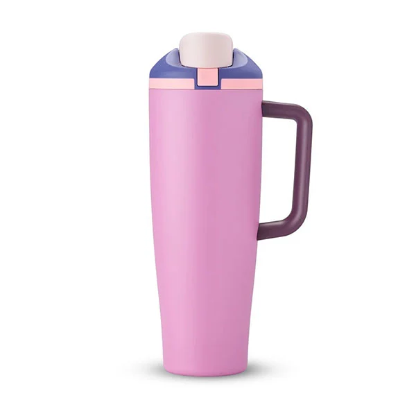 Manuse fria isolada de 40 onças 304 copo personalizado de aço inoxidável