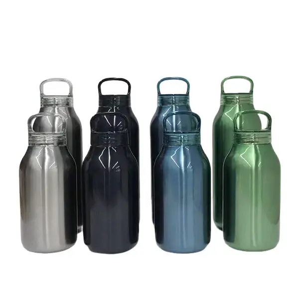 Garrafas de aço inoxidável com isolamento térmico