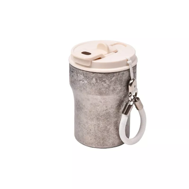Caneca de café Titanium Duo Drink com tampa